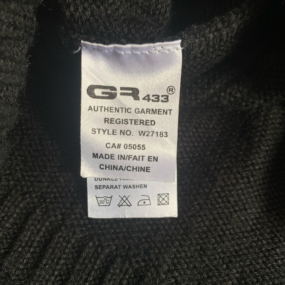 EUC GR 33 quarter zip pullover hooded sweater - Picture 9 of 14